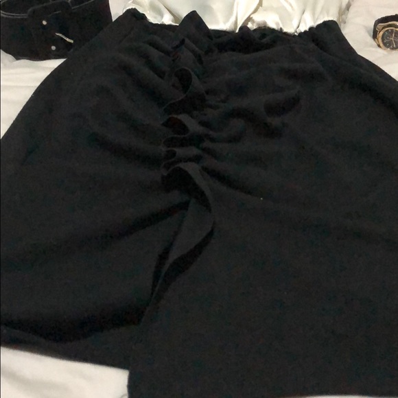 Mixed media Allen B dress size 2 - Picture 3 of 8